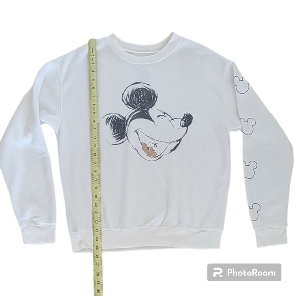 Disney Mickey Mouse Cartoon Graphic Sweatshirt Size M NEW - Picture 8 of 10
